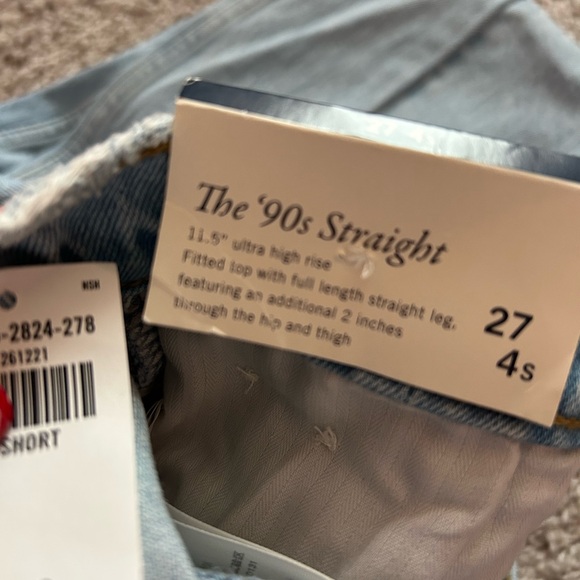Abercrombie & Fitch Straight Leg Jeans - Light Blue - Picture 2 of 4
